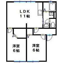 チェスナット 2階/202
