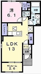 サンリット福崎II 1階