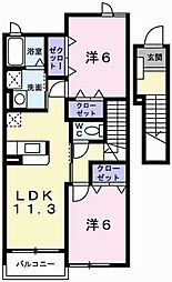 エクセルシアB 2階/202