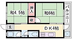 ファミリーマンション 2Kの間取図画像