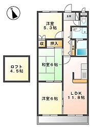 グリーンハイツ大塩II 2階