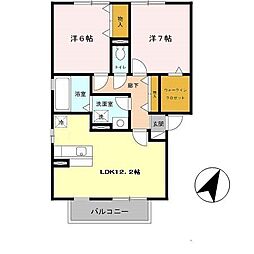 グランドコート朝陽が丘 本館 2階/201