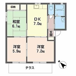 シャーメゾン佐土 1階/B101