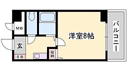 アークYS 1Kの間取図画像