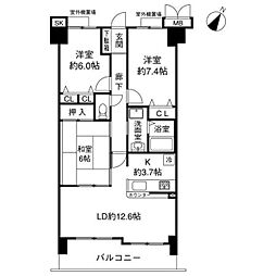 エンブレイス加古川 3階/316