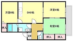 アミティやまとA 1階/106