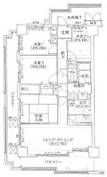 ローレルコート加古川 4LDKの間取図画像