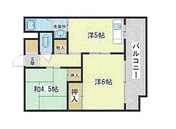 歌野マンション 2階/2