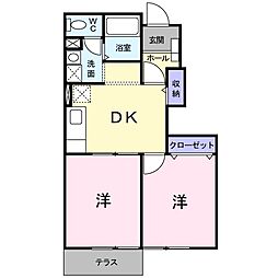 ゼクセル北野A 1階/103