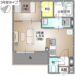 仮称)REGALEST 別府町元町 2階/203