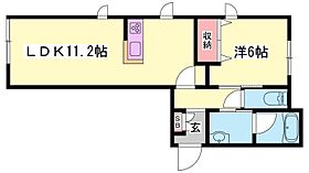 兵庫県西脇市和田町（賃貸マンション1LDK・1階・44.48㎡） その2