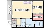 姫路市飾磨区上野田5丁目 2階建 築7年のイメージ