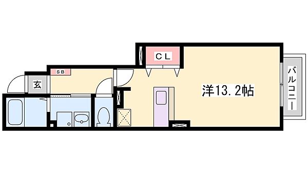 兵庫県三木市平田(賃貸アパート1K・1階・35.18㎡)の写真 その2