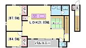 姫路市飾磨区英賀西町２丁目 2階建 築3年のイメージ