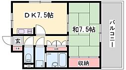 間取図画像 1DK