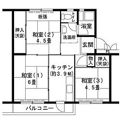ビレッジハウス志染20号棟 1階/0102