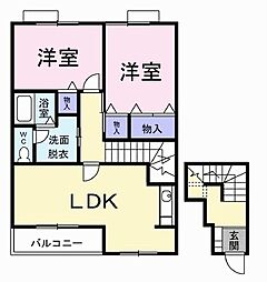 アメニティカスガII 2階