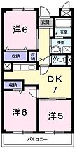 2階 / 3DK / 56.7㎡