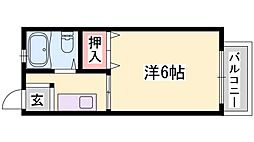 間取図画像 1K