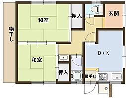 城北新町1丁目借家