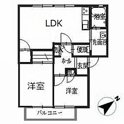 ハイツミラクル 2階