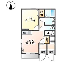 メゾンミルキーウェイII 1階