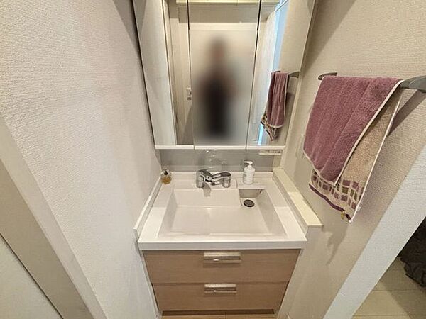 室内(2026年7月)撮影◎現地案内予約受付中！◎トイレと玄関横の洗面台です！トイレ使用後と帰宅時にすぐに手洗いができ衛生的です♪