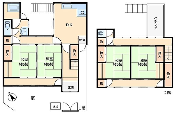 間取り：328000454437