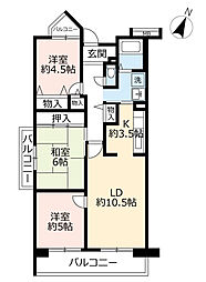 間取図画像 3LDK