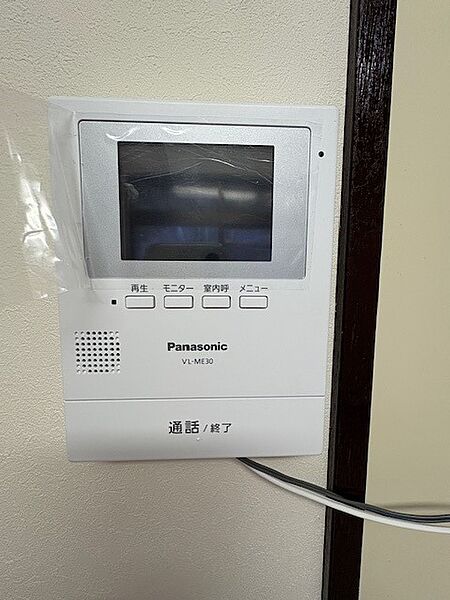 モニター付きインターホン交換済