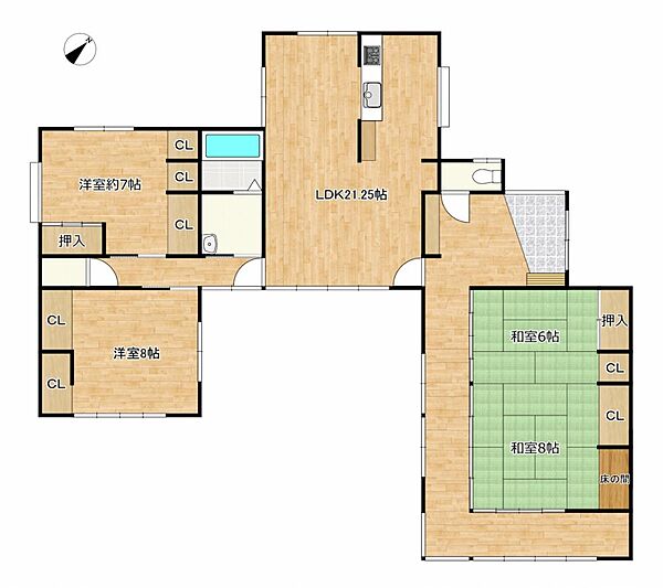 間取り：343000063370