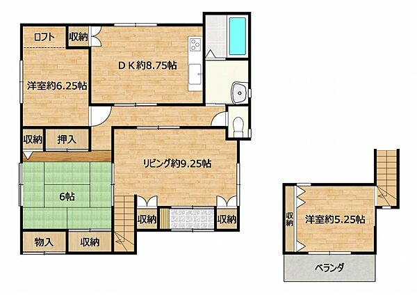 間取り：343000083021