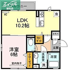JR山陽本線 新倉敷駅 徒歩33分 2階/-