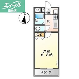 JR山陽本線 新倉敷駅 徒歩2分 2階/-