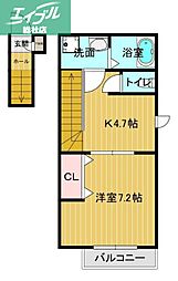水島臨海鉄道 弥生駅 徒歩25分 2階/-