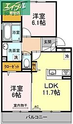 JR山陽本線 西阿知駅 徒歩5分 3階/-