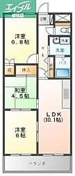 ルナ・アルカディア貳番館 3LDKの間取図画像
