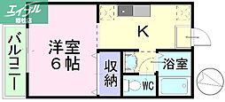 JR山陽本線 西阿知駅 徒歩17分 2階/-