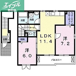 水島臨海鉄道 西富井駅 徒歩15分 2階/-
