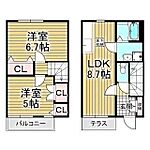 堺市北区東浅香山町1丁 2階建 築24年のイメージ