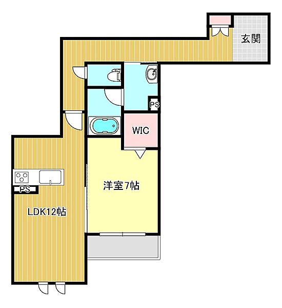 同じ建物の物件間取り写真 - ID:228046461385