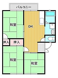 間取図画像 3DK