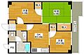 紙谷第3マンション6階9.5万円