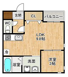 COMFORTIA安部山公園（コンフォーティア安部山公園） 2階