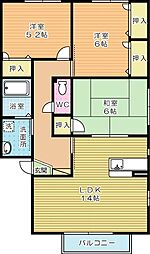 レシェンテ徳力　A棟 1階