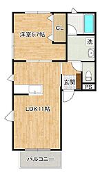 アールエムハイツ篠崎I 2階