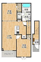 パークサイド小倉東I 2階