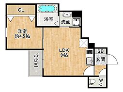 Crecia北方(クレシア北方) 1階/102