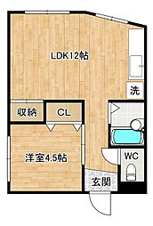 マキシム足原 3階/302