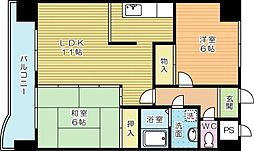 ブランペルル 2階/202